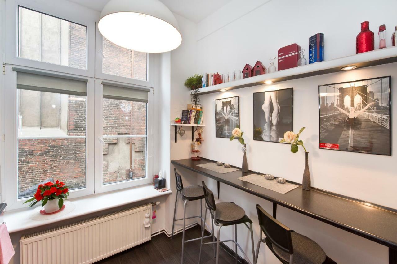 Apartament Studio Lawendowa 格但斯克 外观 照片